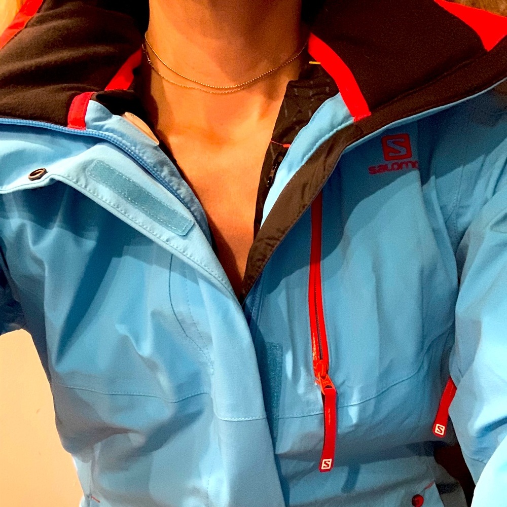 Salomon ice crystal ski jacket
